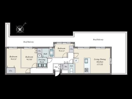 間取図(平面図)