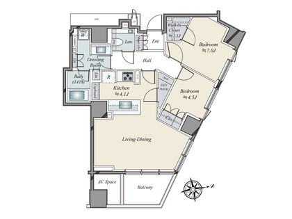間取図(平面図)