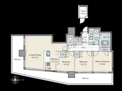 間取図(平面図)