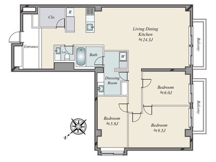 間取図(平面図)
