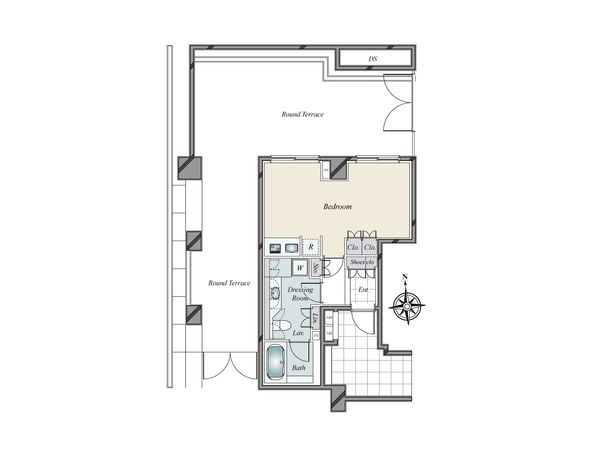 シティハウス三田綱町 間取図(平面図) 間取図(平面図)