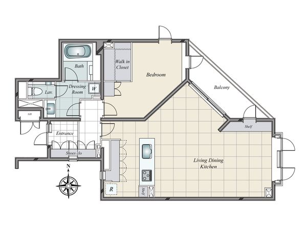 インペリアル表参道 間取図(平面図) 間取図(平面図)