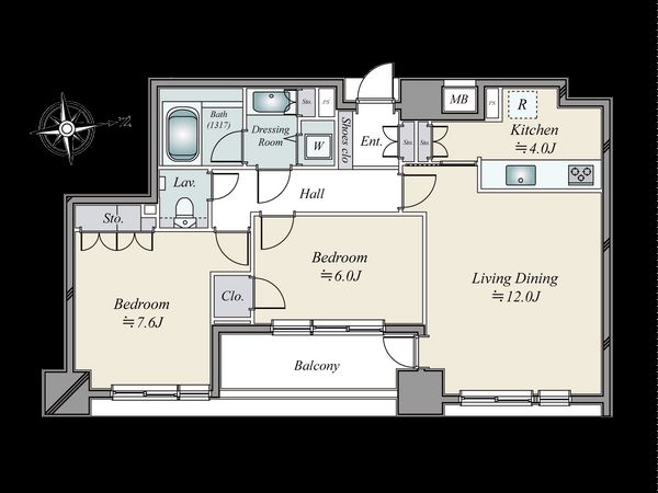 間取図(平面図)