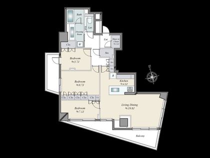 間取図(平面図)