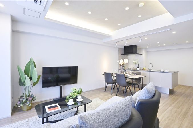 パークハウス神宮前 リビング