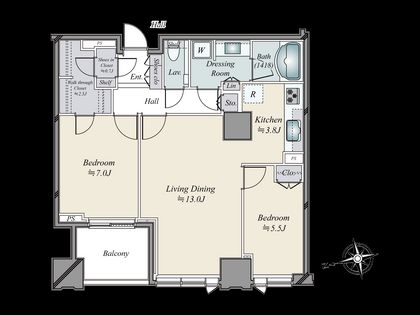 間取図(平面図)