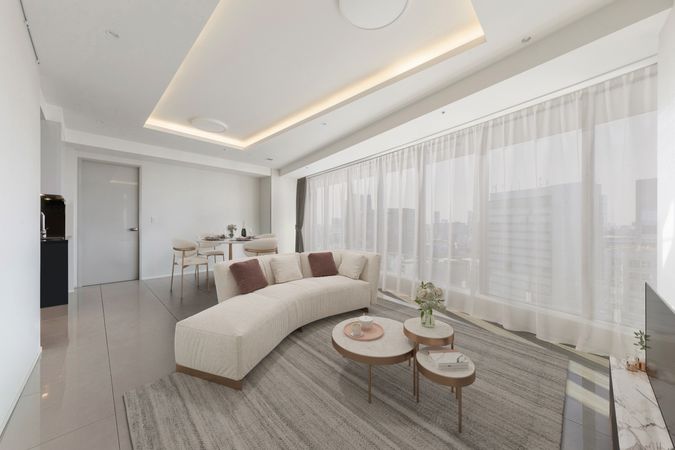 パークコート青山ザタワー リビング