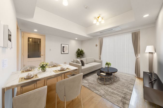 ファミールグラン神宮外苑前 リビング