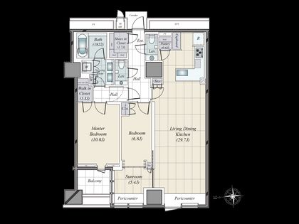 三田ガーデンヒルズ イーストヒル 間取図(平面図)