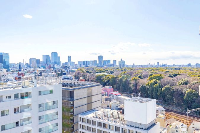 パークコート神宮北参道ザタワー 眺望