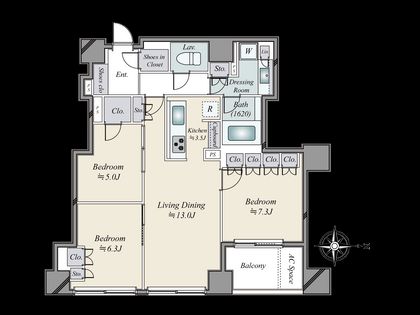 間取図(平面図)