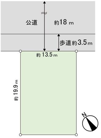我孫子市湖北台3丁目 土地 区画図 我孫子市湖北台3丁目 土地 区画図