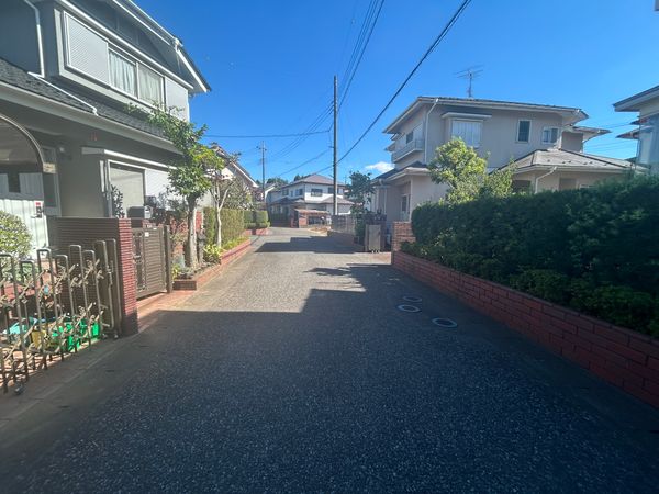 守谷市みずき野2丁目 土地 前面道路含む外観 守谷市みずき野2丁目 土地 前面道路含む外観