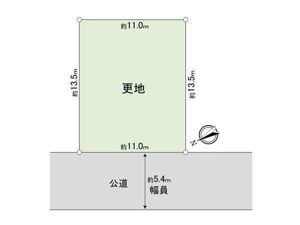 つくば市山中 土地 区画図 つくば市山中 土地 区画図