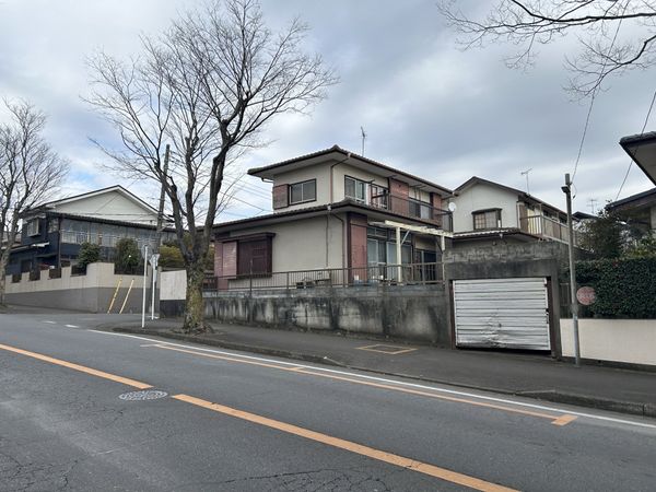 我孫子市湖北台6丁目 土地 前面道路含む外観 我孫子市湖北台6丁目 土地 前面道路含む外観