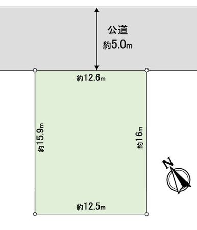 我孫子市久寺家1丁目 土地 区画図 我孫子市久寺家1丁目 土地 区画図