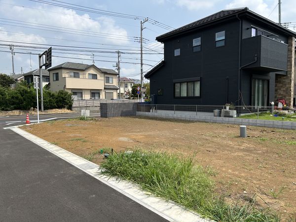 我孫子市高野山 土地 1区画 前面道路含む外観 我孫子市高野山 土地 1区画 前面道路含む外観