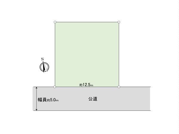 取手市新取手3丁目 土地 区画図