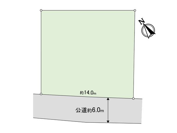 我孫子市つくし野6丁目 土地 区画図 我孫子市つくし野6丁目 土地 区画図