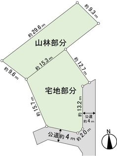 我孫子市高野山 土地 区画図