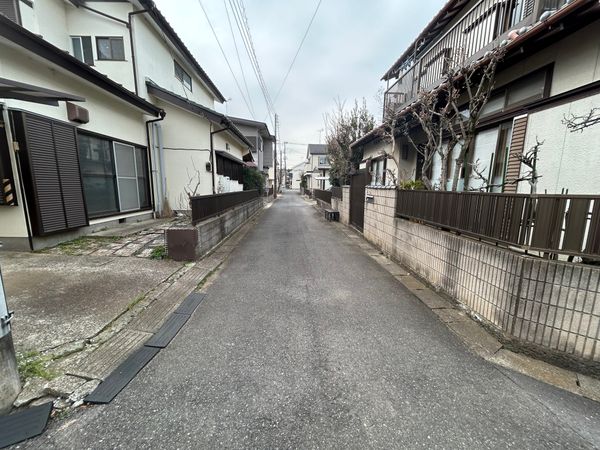 取手市東6丁目 土地 前面道路含む外観 取手市東6丁目 土地 前面道路含む外観