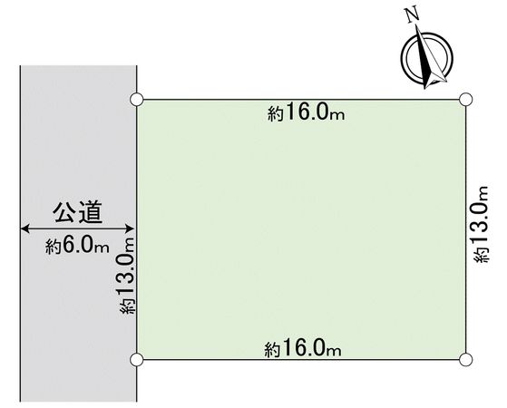 我孫子市久寺家2丁目 土地 区画図 我孫子市久寺家2丁目 土地 区画図