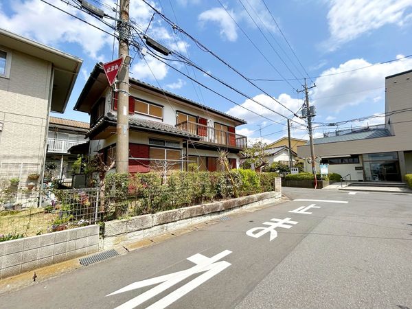 我孫子市つくし野6丁目 土地 前面道路含む外観 我孫子市つくし野6丁目 土地 前面道路含む外観