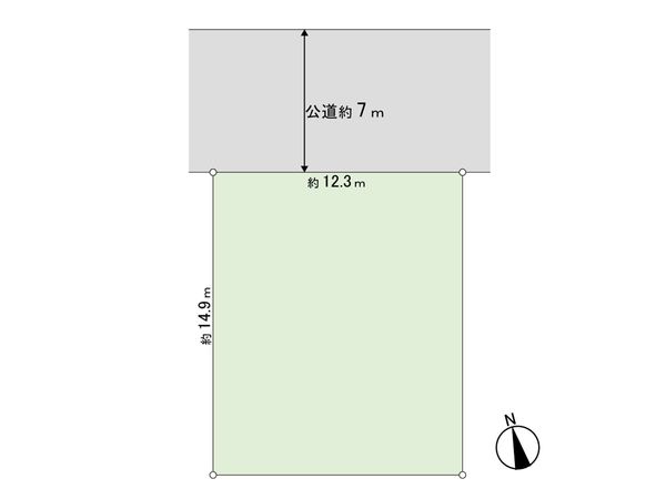 我孫子市青山台3丁目土地 区画図 我孫子市青山台3丁目土地 区画図