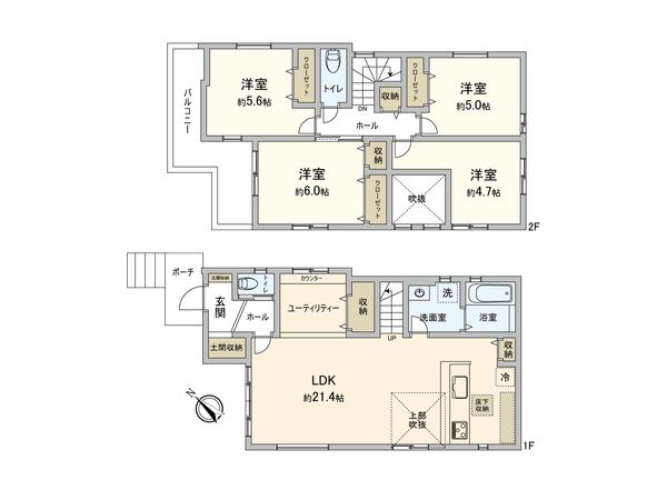間取図(平面図)