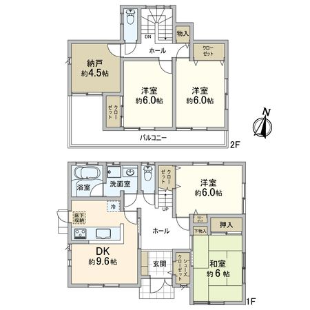 守谷市松前台4丁目 戸建 間取図(平面図) 守谷市松前台4丁目 戸建 間取図(平面図)