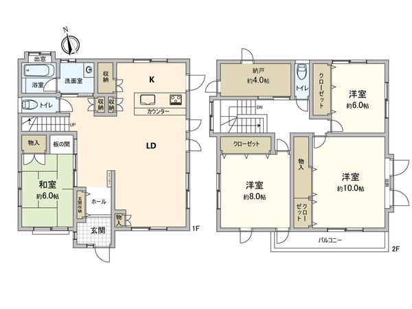 我孫子市新木 戸建 間取図(平面図)