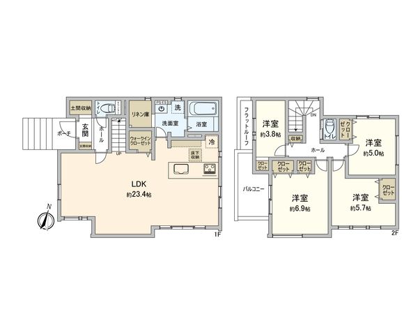 間取図(平面図)