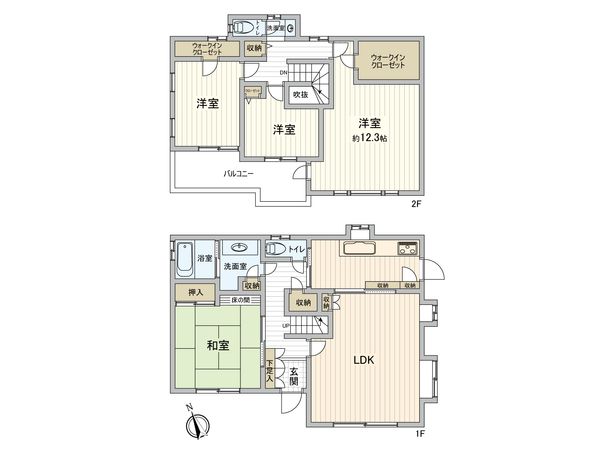 間取図(平面図)