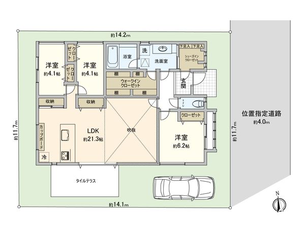 間取図(平面図)