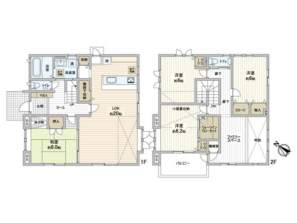 我孫子市湖北台10丁目 戸建 間取図(平面図) 我孫子市湖北台10丁目 戸建 間取図(平面図)