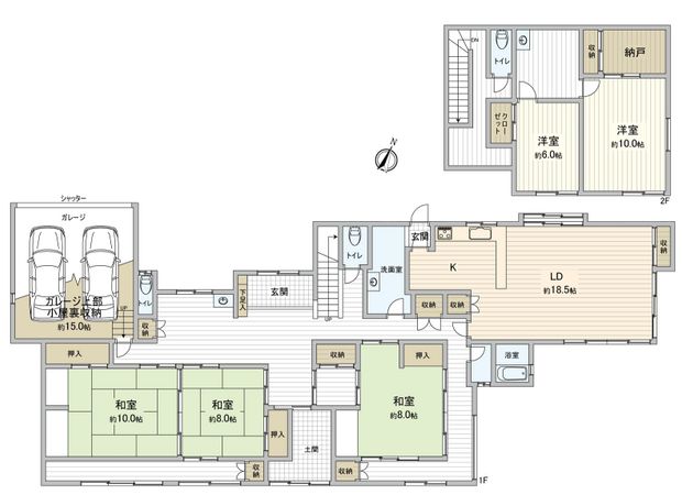 守谷市薬師台5丁目 戸建 間取図(平面図) 守谷市薬師台5丁目 戸建 間取図(平面図)