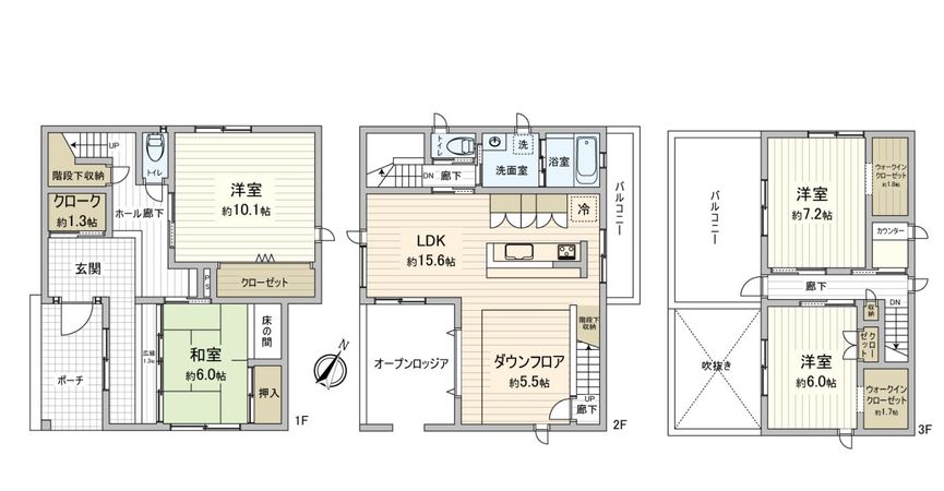 間取図(平面図)
