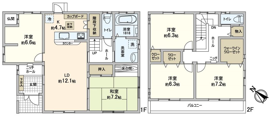 間取図(平面図)