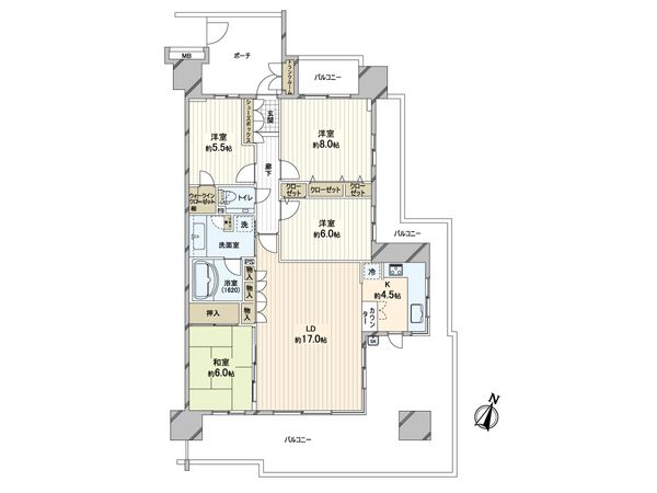 グラン・レジデンス 間取図(平面図) グラン・レジデンス 間取図(平面図)