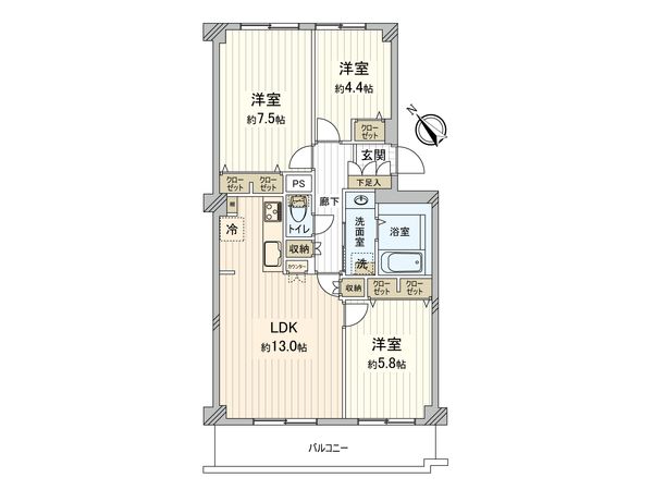 間取図(平面図)