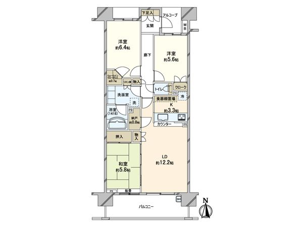 間取図(平面図)