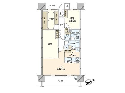 間取図(平面図)