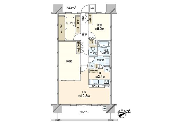パークシティ我孫子 間取図(平面図)