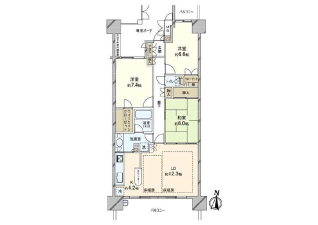 間取図(平面図)