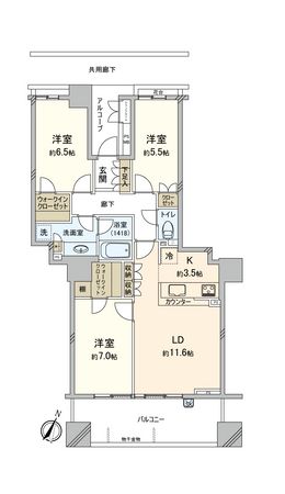 間取図(平面図)