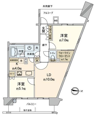 間取図(平面図)
