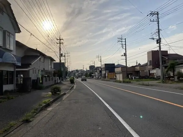 前面道路