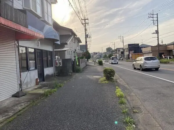 前面道路