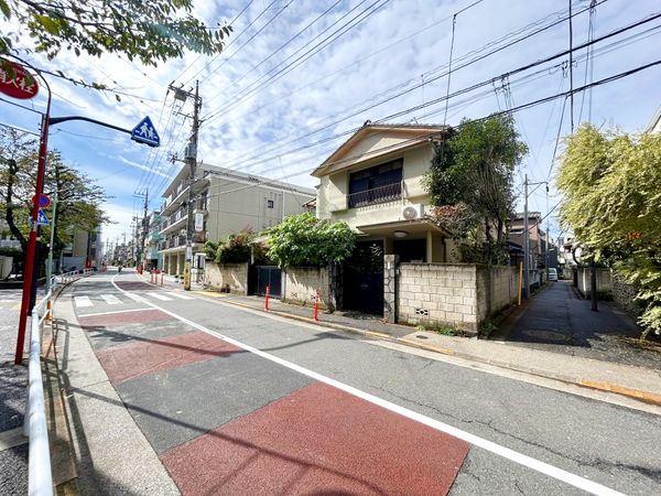 西大井2丁目 土地 前面道路含む外観