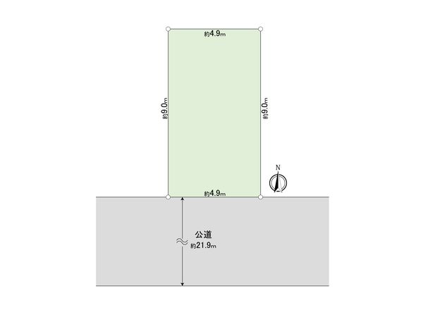 大井1丁目 土地 区画図 大井1丁目 土地 区画図